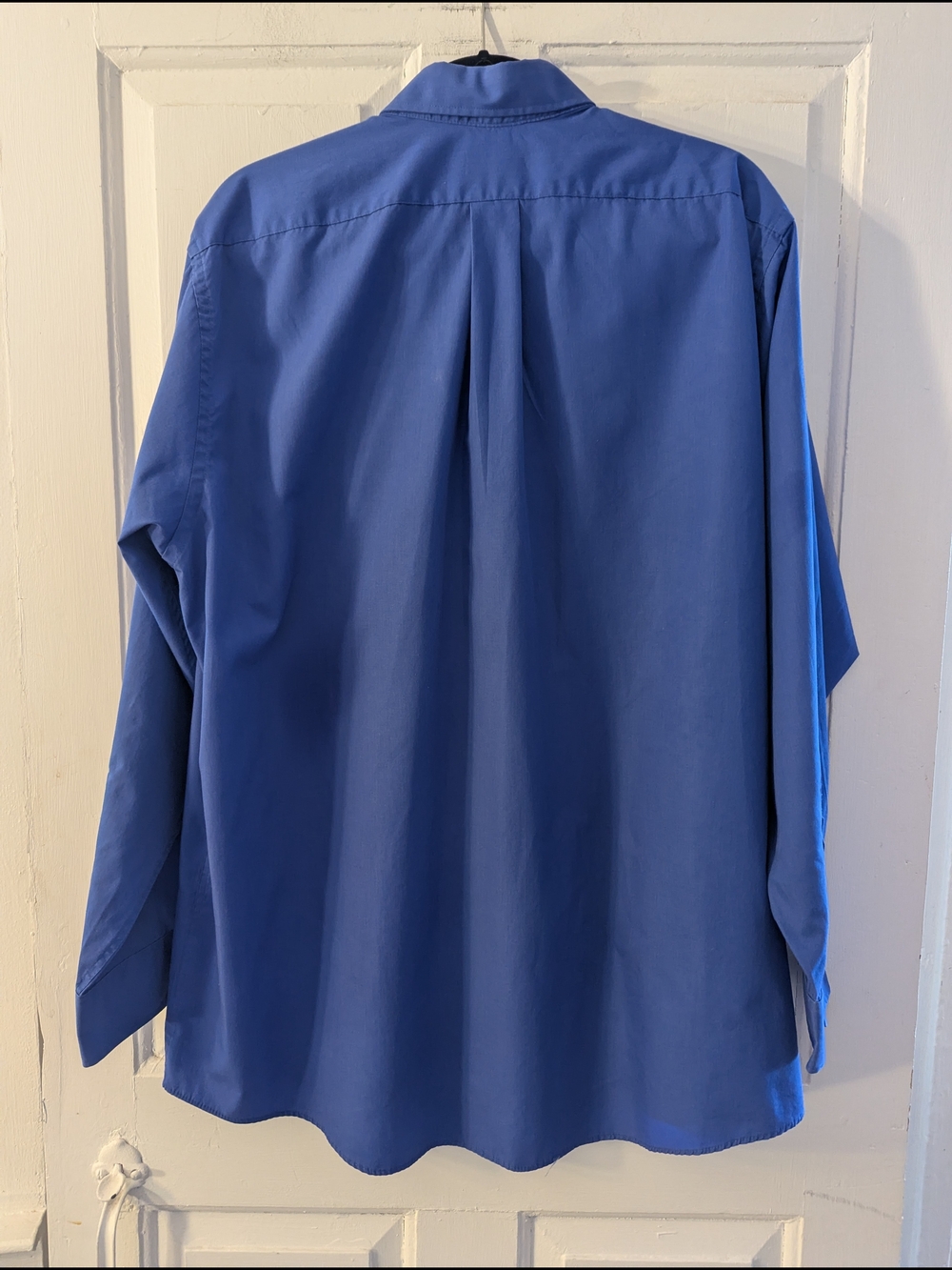 Van Heusen Royal Blue Button-Up Dress Shirt - Picture 3 of 3